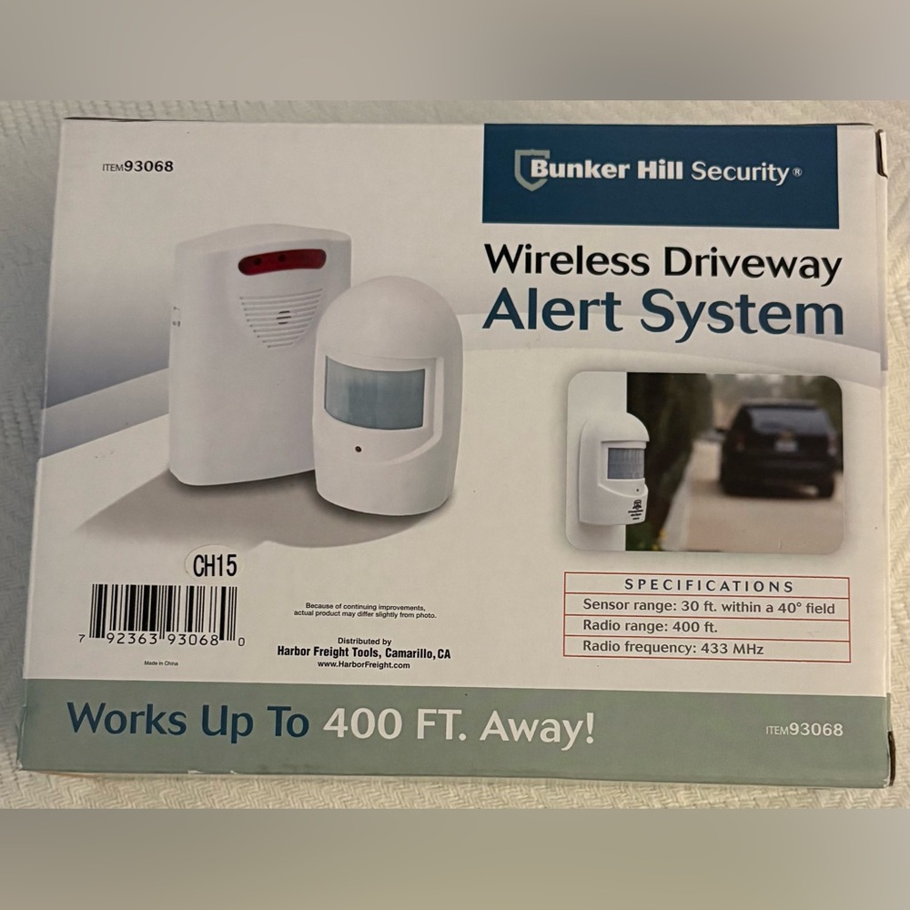 Bunker Hill Security Wireless Driveway Alert System